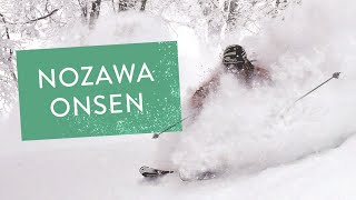 Nozawa Onsen powder ski trip [upl. by Oileduab]