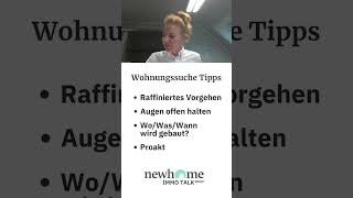 Wohnungssuche Tipps [upl. by Llenhoj]