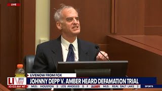 Johnny Depp trial fireworks Amber Heard expert combative during fiery crossexamination [upl. by Tiff]