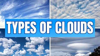 Cloud types stratus cumulus cirrus nimbus  strange formations [upl. by Alexandr]