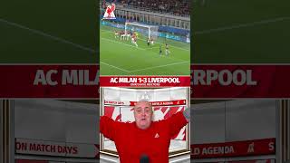 AC MILAN 13 LIVERPOOL GOAL REACTIONS [upl. by Philbo521]