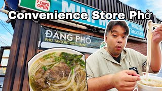 Eating Pho from a convenience store in Toronto called Dang Pho [upl. by Netsirhk545]