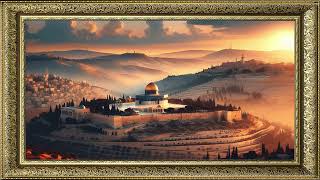 The Art Corner 4k  TV Art Screensaver framed  Frame TV Art  Jerusalem [upl. by Ycniuqed219]