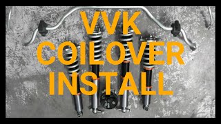 VVK COILOVER INSTALL R230 SL500 SL55 SL600 SL65 AMG SL550 SL63 [upl. by Ecydnarb315]