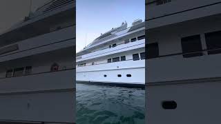 Huge Feadship Yacht Prediction at Burnham Harbor [upl. by Anrahc]