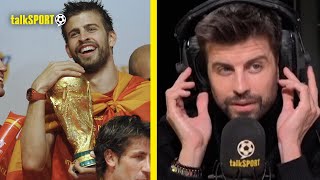 Gerard Pique EXPLAINS How Spain WON The Euros amp The World Cup BACK TO BACK In 2010 amp 2012🏆🔥 [upl. by Connel]