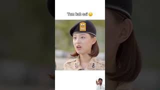 TUM ITNI BHI TARIFF MAT KARO Descendant of the sun in hindishortsfeed ytshorts chinesedrama love [upl. by Drahnreb]