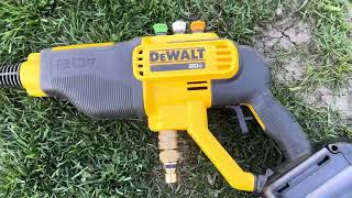 DEWALT Cordless Pressure Washer Power Cleaner REVIEW [upl. by Burdett]