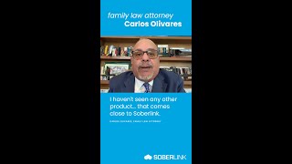 Carlos Olivares Family Law Attorney Recommends Soberlink in Parenting Time Cases [upl. by Loggins]