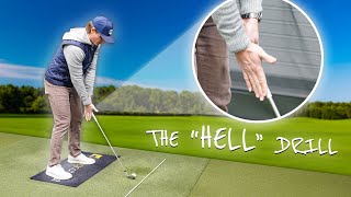 This Drill is TOUGH…but it WILL FIX Your Golf Swing [upl. by Irrehc]