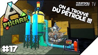 PixARK  IRON BONE ARMOR PÉTROLE ET GIANT CLAW MOLE FR 17 [upl. by Ardnola]