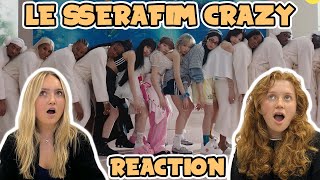 LE SSERAFIM 르세라핌 CRAZY REACTION [upl. by Crescentia]