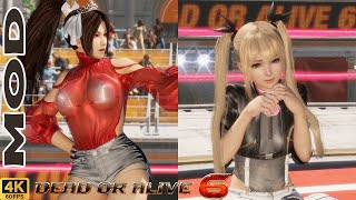 Mai vs Marie Rose  DOA6 mods [upl. by Etteniotnna]