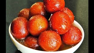 गुलाबजाम  Gulab Jamun Recipe with Khoya or Mawa  Padwa Special  madhurasRecipe [upl. by Yrolg588]