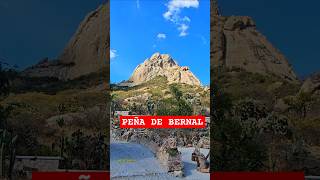 Peña de Bernal el Monolito en Querétaro Shorts mexico magico queretaro trip travel viralvideo [upl. by Brick145]