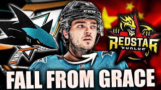 Ryan Merkleys EXTREME FALL FROM GRACE… From A TOP NHL PROSPECT TO CHINA Sharks Avalanche News [upl. by Ecirtal]