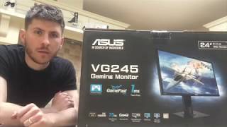 Unboxing the ASUS VG245H gaming monitor [upl. by Zeba]