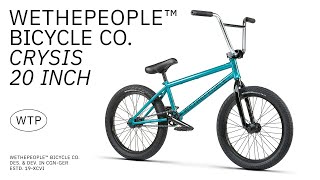 The CRYSIS Complete Bike  WETHEPEOPLE BMX [upl. by Augusto707]