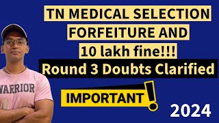 Mop up round doubts clarified tnmedicalselection2024 [upl. by Gnirol196]