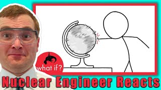 What if the Earth Suddenly Stopped Spinning  Nuclear Engineer Reacts to XKCD [upl. by Tu]