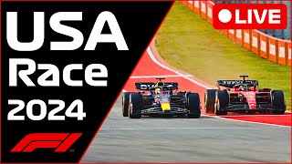 🔴F1 LIVE  USA GP RACE  Commentary  Live Timing [upl. by Otxis998]