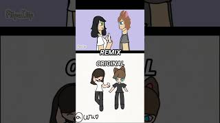 Remix vs original animacaobrasileira flipaclipe naoflopaporfavor uri animation [upl. by Lankton]