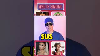 Guess who is singing Rebecca Zamolo central Cee Bella porch Billie Eilish Ariana Grande quiz [upl. by Julide]