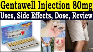 Review Gentawell 80 mg injection  Gentamicin injection in urdu  Uses Side Effects Dose warning [upl. by Hodosh266]