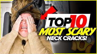 TOP 10 THE LOUDEST NECK CRACK COMPILATION😱  Asmr Satisfying Chiropractic Back  Dr Tubio [upl. by Fawcett]