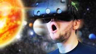 TRAVEL THROUGH SPACE  The Lab 2 HTC Vive Virtual Reality [upl. by Elockcin]