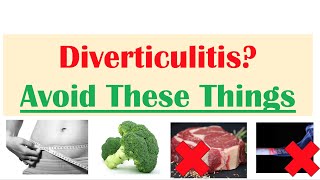 What To Avoid with Diverticulitis  Risk Factors amp Ways to Reduce Risk [upl. by Sirtemed]