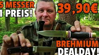 ✔ 5 MESSER  1 PREIS Brehmium Deal Day Ed Mahony Deal zum Tag der KurzArbeit [upl. by Pearla983]