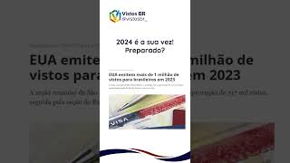 Oportunidade incrível para tirar o Visto Americano em 2024 [upl. by Reyaht]