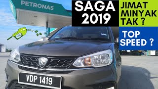 Proton Saga 2019✔Fuel Consumption✔0100✔Top Speed✔ [upl. by Ahsitil]