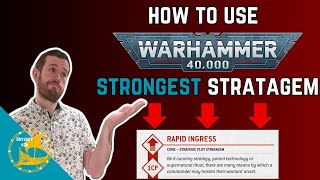 How to use Rapid Ingress in your games of Warhammer 40K [upl. by Blondell]