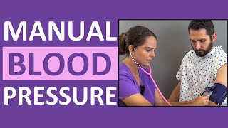 Blood Pressure Measurement How to Check Blood Pressure Manually [upl. by Wiencke56]