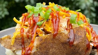 Fully Loaded BBQ Baked Potatoes [upl. by Eirrem]