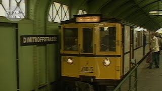 Berliner UBahn Altbauzüge 1989 auf der Linie A [upl. by Anitahs]