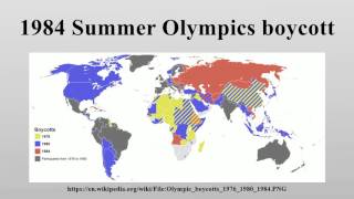 1984 Summer Olympics boycott [upl. by Grimonia]