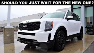 2022 Kia Telluride SX Prestige Nightfall Should You Just Wait For The New Telluride [upl. by Issiah]