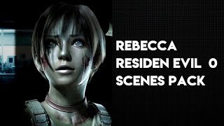 REBECCA CHAMBERS  RESIDENT EVIL 0  SCENES PACK [upl. by Oneal846]