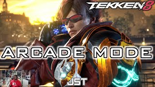 TEKKEN 8 – Arcade Mode with Lars Hard Difficulty [upl. by Correy]