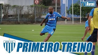 TV Avaí  Primeiro treino de Maicon [upl. by Kline549]