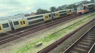 Quick Sydney Train Ride  Central To Erskineville  West Side View [upl. by Eisinger328]