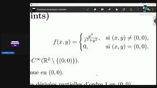 Examen Fonctions de plusieurs variables [upl. by Lodhia675]