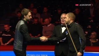 Billliards  Judd Trump v Barry Hawkins SF English Open 2016 [upl. by Latnahc626]