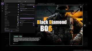 BO6 DOMINATING Lobbies with THE BEST BO6 Black Diamond Chair FT MW Modz [upl. by Amethist]