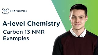 Carbon 13 NMR Examples  Alevel Chemistry  OCR AQA Edexcel [upl. by Cob]