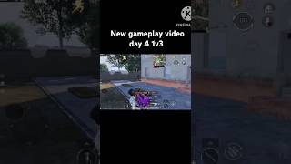 Bgmi king game play video day 4 1v3 pubg bgmi danger 1v3 viralvideo [upl. by Belinda458]