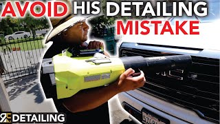 He Quit His Job To Start Mobile Detailing Business  RTE Detailing [upl. by Vittoria]